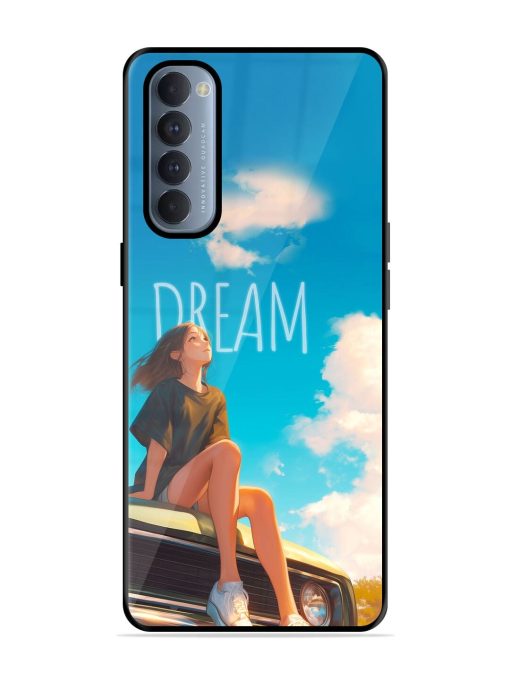 Girly Dream Art Glossy Soft Edge Case for Oppo Reno 4 Pro Chachhi