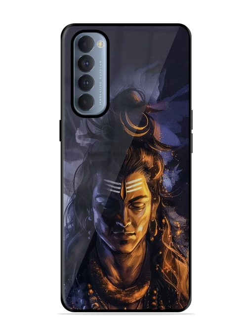 Lord Shiva Glossy Soft Edge Case for Oppo Reno 4 Pro Chachhi