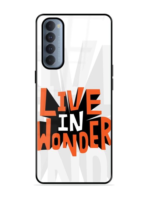 Wonder Burst Glossy Soft Edge Case for Oppo Reno 4 Pro Chachhi