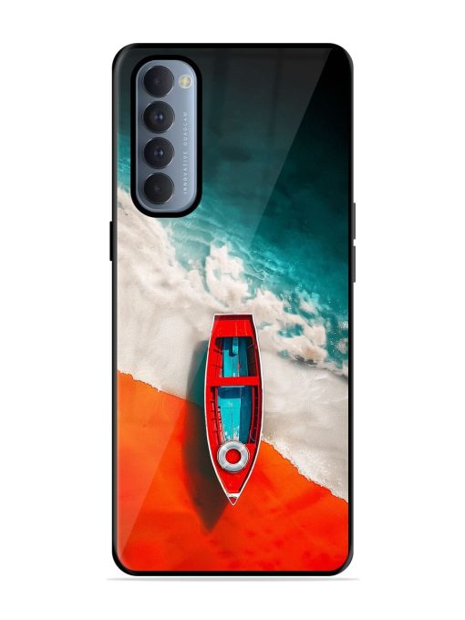 Crimson Tide Glossy Soft Edge Case for Oppo Reno 4 Pro Chachhi