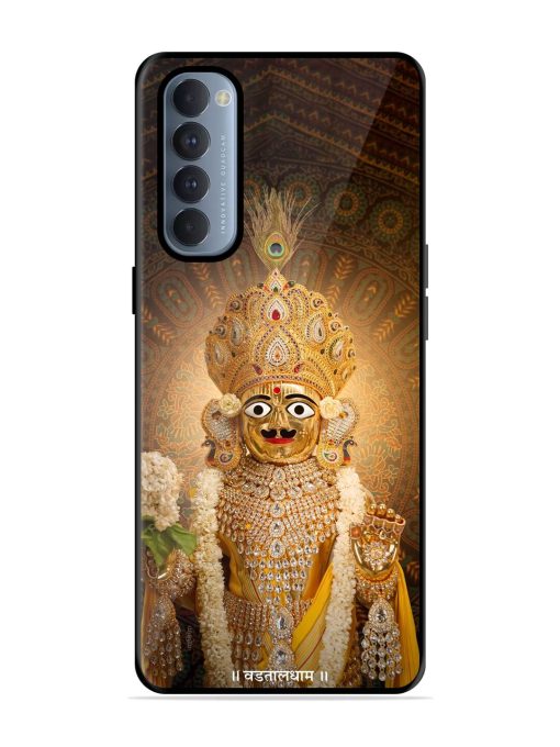 Hare Krishna Maharaj Glossy Soft Edge Case for Oppo Reno 4 Pro Chachhi