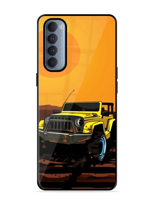 Sunset Cruise Glossy Soft Edge Case for Oppo Reno 4 Pro Chachhi