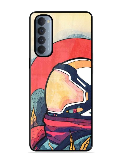 Cosmic Daydream Glossy Soft Edge Case for Oppo Reno 4 Pro Chachhi