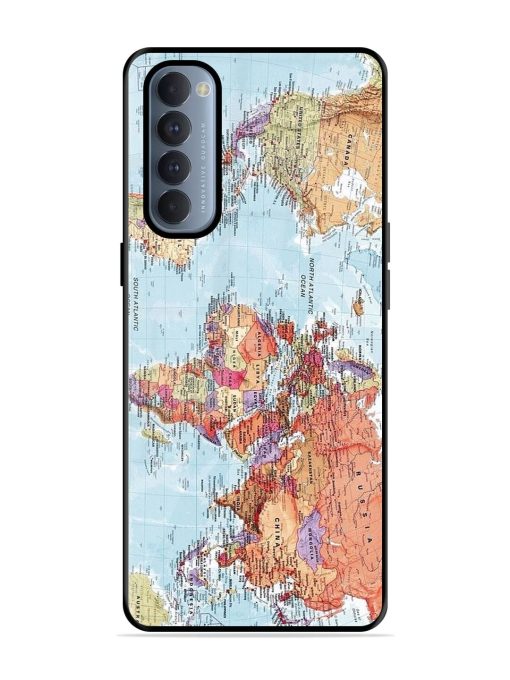 Our Blue Marble Glossy Soft Edge Case for Oppo Reno 4 Pro Chachhi