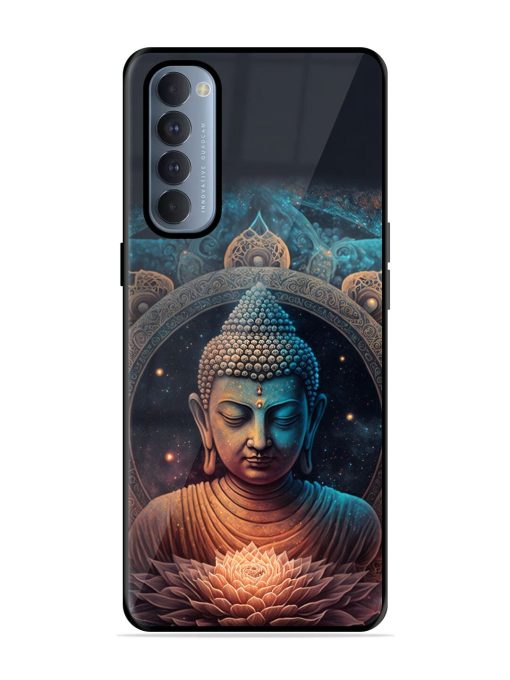 The Buddha Art Glossy Soft Edge Case for Oppo Reno 4 Pro Chachhi