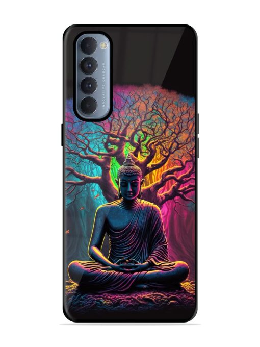 Enlightened Serenity Glossy Soft Edge Case for Oppo Reno 4 Pro Chachhi