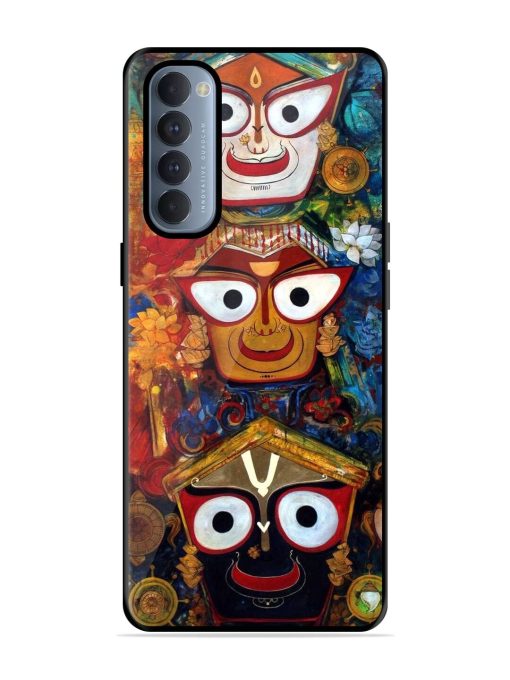 Lord Jagannath Glossy Soft Edge Case for Oppo Reno 4 Pro