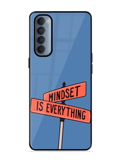 Mindset Matters Glossy Soft Edge Case for Oppo Reno 4 Pro Chachhi