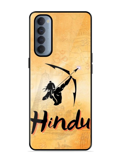 Hindu Glossy Soft Edge Case for Oppo Reno 4 Pro