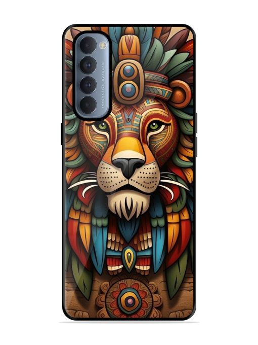 Aztec Majesty Glossy Soft Edge Case for Oppo Reno 4 Pro Chachhi