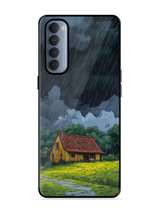 Rainy Day Retreat Glossy Soft Edge Case for Oppo Reno 4 Pro Chachhi