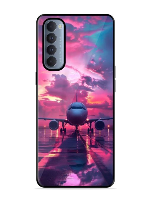 Neon Runway Glossy Soft Edge Case for Oppo Reno 4 Pro Chachhi