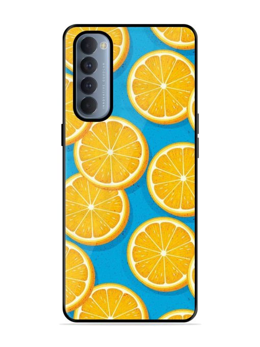 Citrus Symphony Glossy Soft Edge Case for Oppo Reno 4 Pro Chachhi