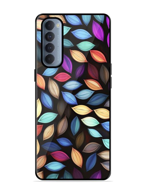 Colorful Kaleidoscope Glossy Soft Edge Case for Oppo Reno 4 Pro Chachhi