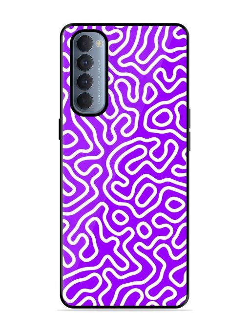 Wavy Wonder Glossy Soft Edge Case for Oppo Reno 4 Pro Chachhi