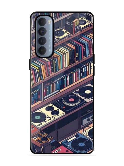 Music Lover'S Haven Glossy Soft Edge Case for Oppo Reno 4 Pro Chachhi