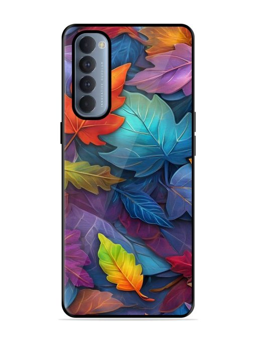 Autumn'S Embrace Glossy Soft Edge Case for Oppo Reno 4 Pro Chachhi