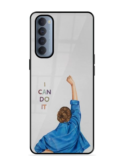 Can Do It Glossy Soft Edge Case for Oppo Reno 4 Pro Chachhi