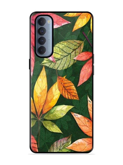 Autumn'S Embrace Glossy Soft Edge Case for Oppo Reno 4 Pro Chachhi