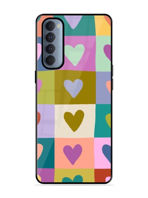 Box Of Hearts Glossy Soft Edge Case for Oppo Reno 4 Pro Chachhi