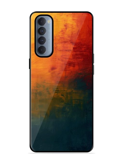 Golden Hour Canvas Glossy Soft Edge Case for Oppo Reno 4 Pro Chachhi