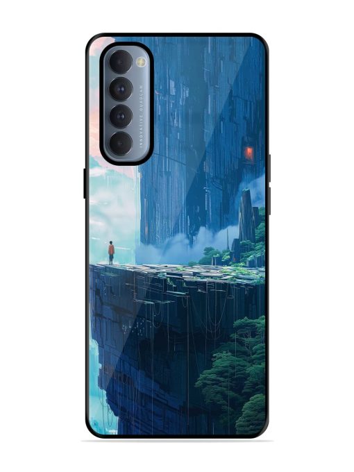 Solitude In The Sky Glossy Soft Edge Case for Oppo Reno 4 Pro Chachhi