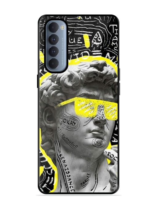 The Renaissance Rockstar Glossy Soft Edge Case for Oppo Reno 4 Pro