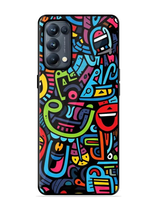 Doodlephoria Glossy Soft Edge Case for Oppo Reno 5 Pro (5G) Chachhi