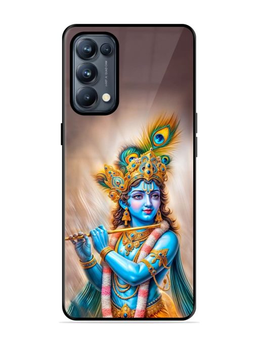 Divine Krishna Glossy Soft Edge Case for Oppo Reno 5 Pro (5G) Chachhi