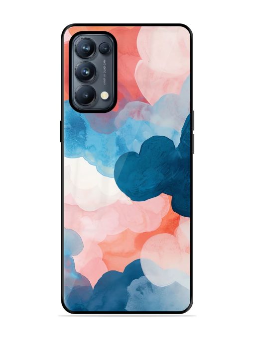 Skyward Dreams Glossy Soft Edge Case for Oppo Reno 5 Pro (5G) Chachhi