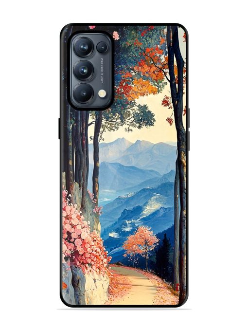 Mountainside Serenity Glossy Soft Edge Case for Oppo Reno 5 Pro (5G) Chachhi