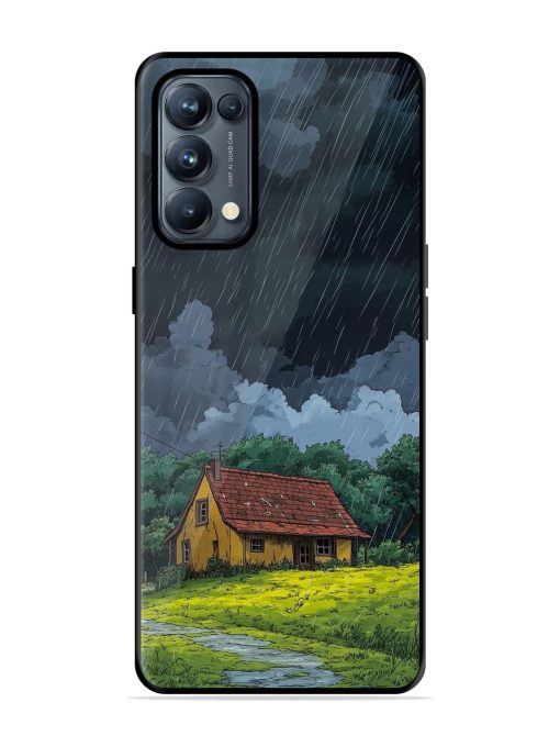 Rainy Day Retreat Glossy Soft Edge Case for Oppo Reno 5 Pro (5G) Chachhi