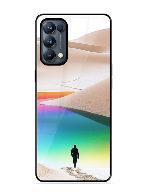 Desert Dreams Glossy Soft Edge Case for Oppo Reno 5 Pro (5G) Chachhi