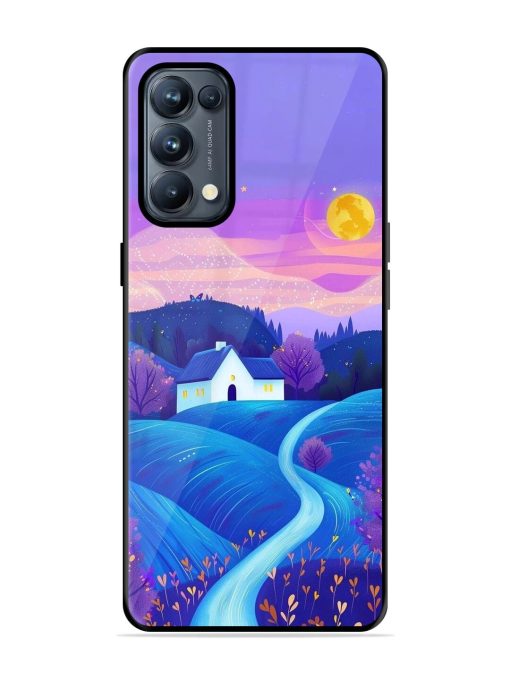 Moonlit Meadow Glossy Soft Edge Case for Oppo Reno 5 Pro (5G)