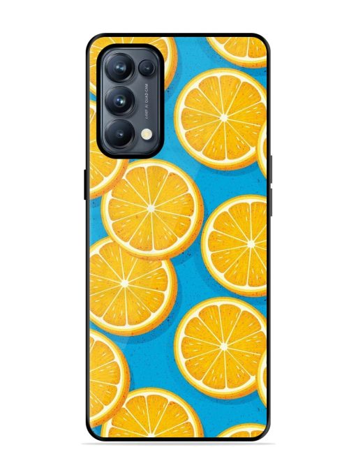 Citrus Symphony Glossy Soft Edge Case for Oppo Reno 5 Pro (5G) Chachhi