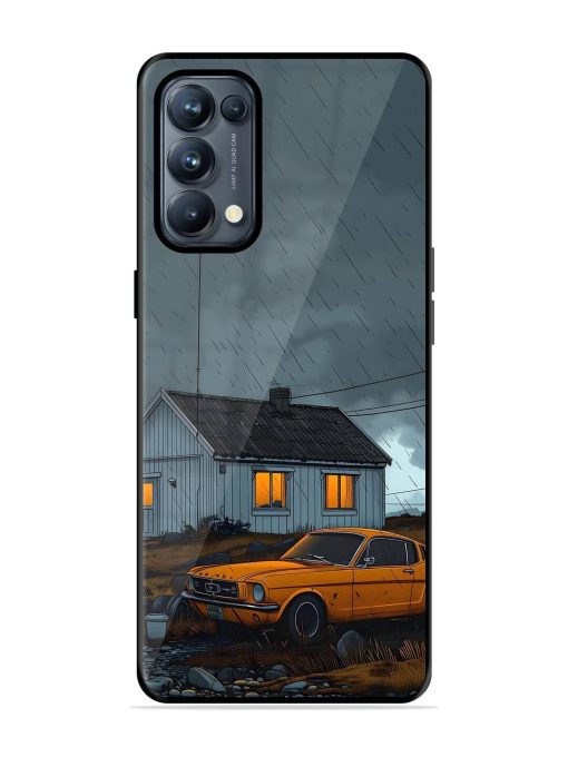 Rainy Day Retreat Glossy Soft Edge Case for Oppo Reno 5 Pro (5G) Chachhi