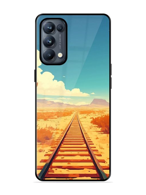 Endless Horizon Glossy Soft Edge Case for Oppo Reno 5 Pro (5G) Chachhi