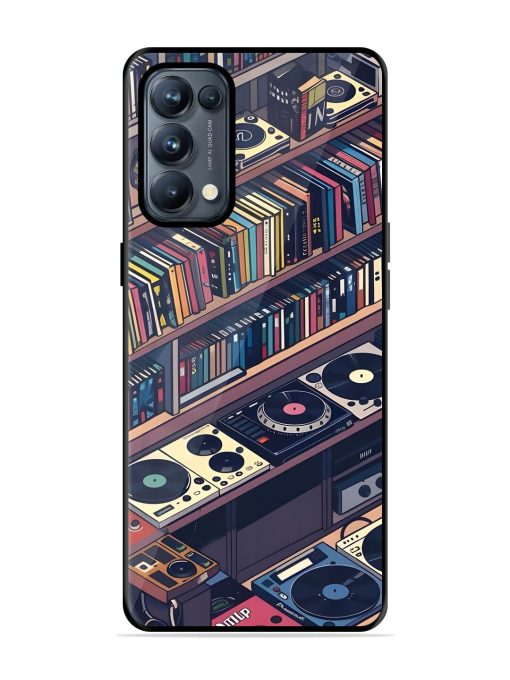 Music Lover'S Haven Glossy Soft Edge Case for Oppo Reno 5 Pro (5G) Chachhi