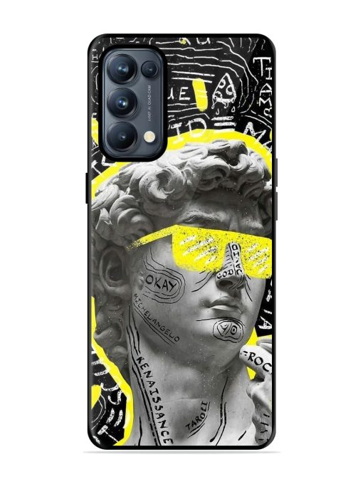 The Renaissance Rockstar Glossy Soft Edge Case for Oppo Reno 5 Pro (5G) Chachhi