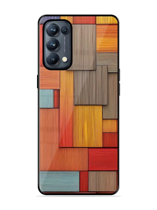 Woodsy Wonders Glossy Soft Edge Case for Oppo Reno 5 Pro (5G) Chachhi