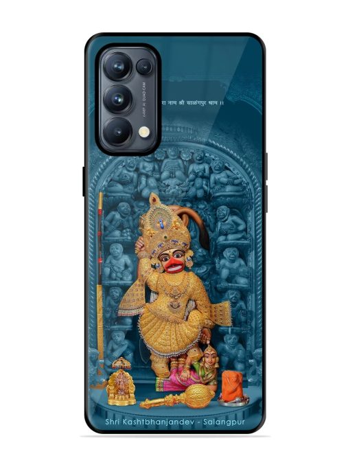 Divine Grace Of Shri Kashtabhanjandev Glossy Soft Edge Case for Oppo Reno 5 Pro (5G) Chachhi