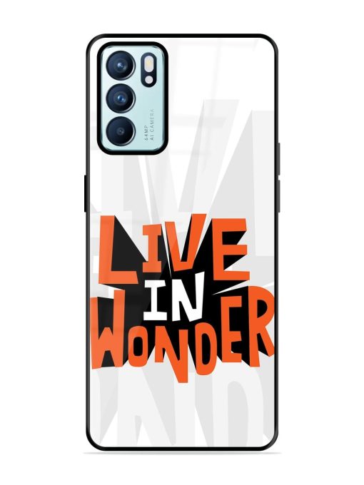 Wonder Burst Glossy Soft Edge Case for Oppo Reno 6 (5G) Chachhi