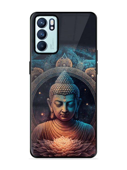 The Buddha Art Glossy Soft Edge Case for Oppo Reno 6 (5G) Chachhi