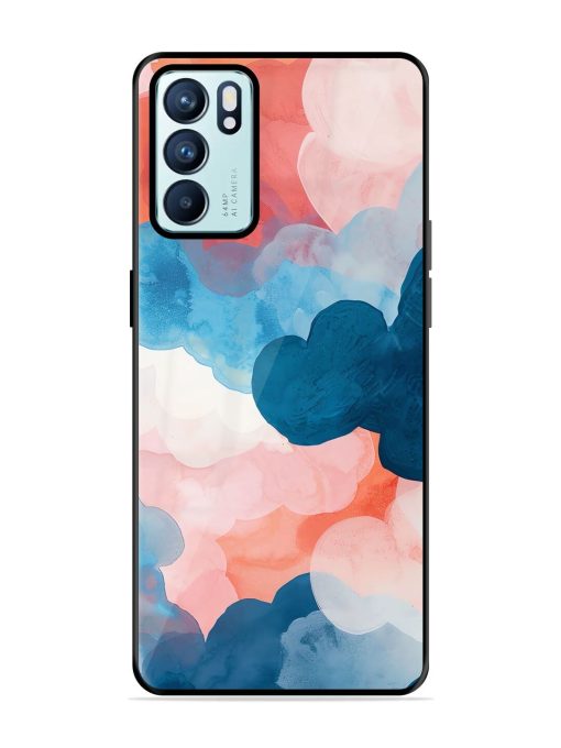 Skyward Dreams Glossy Soft Edge Case for Oppo Reno 6 (5G) Chachhi