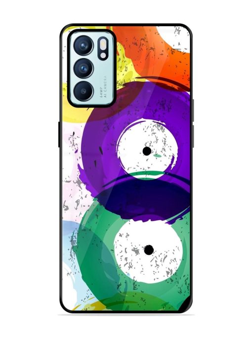 Vinyl Vibrations Glossy Soft Edge Case for Oppo Reno 6 (5G) Chachhi