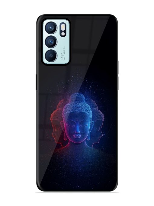 Neon Nirvana Glossy Soft Edge Case for Oppo Reno 6 (5G) Chachhi