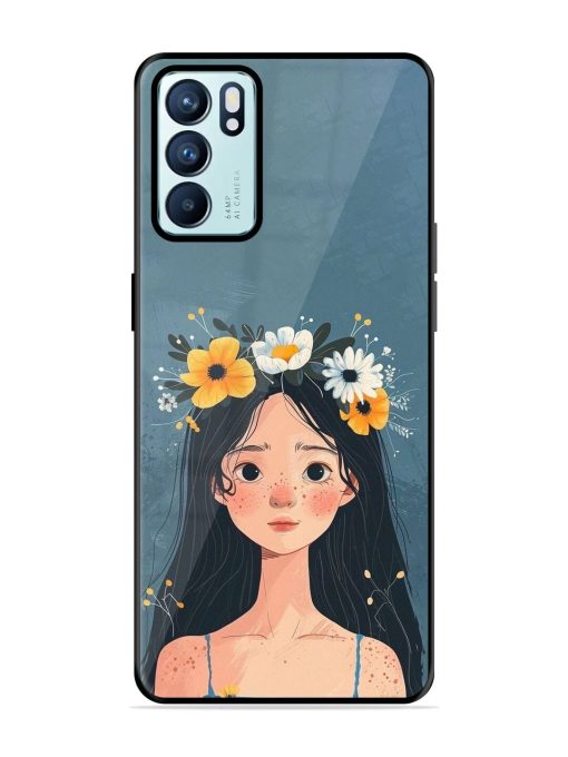 Gurl Art Glossy Soft Edge Case for Oppo Reno 6 (5G) Chachhi