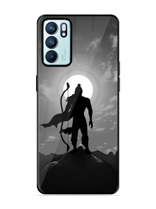 The Undefeated Warrior Glossy Soft Edge Case for Oppo Reno 6 (5G) Chachhi