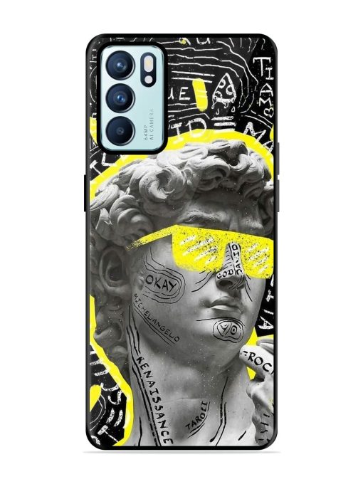 The Renaissance Rockstar Glossy Soft Edge Case for Oppo Reno 6 (5G) Chachhi