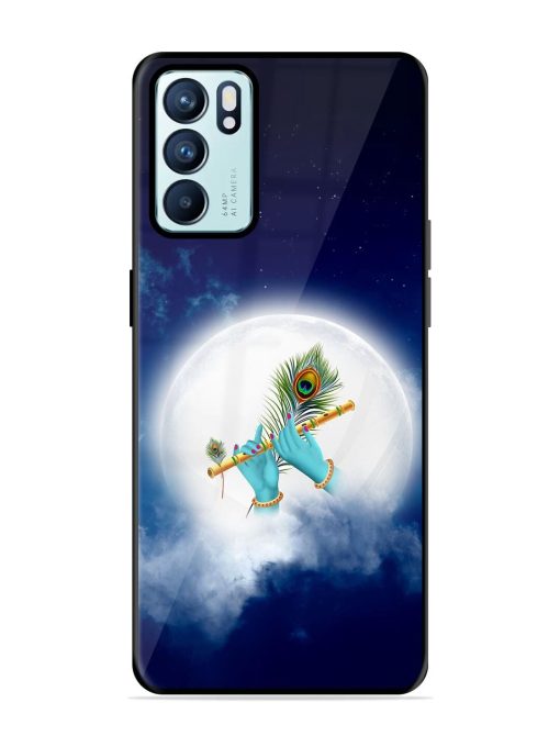 Krishna'S Glossy Soft Edge Case for Oppo Reno 6 (5G) Chachhi